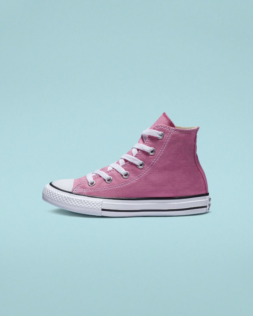 Tenisky Vysoke Converse Chuck Taylor All Star Klasické Dievcenske Ruzove | SK GIORC9